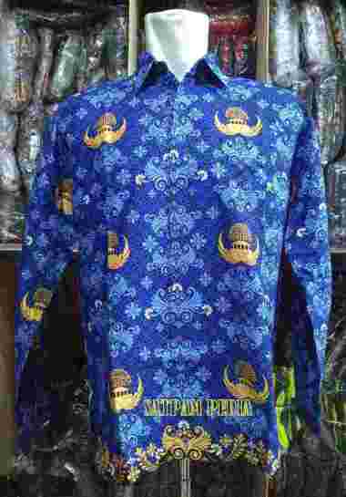 Kemeja Batik Korpri Pria - Kemeja ASN Batik Pria - Kemeja PNS Batik XXL