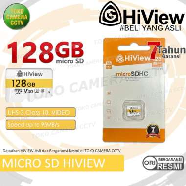 HIVIEW MICRO SD 128GB KARTU MEMORI 128 GB MEMORY CARD CLASS 10