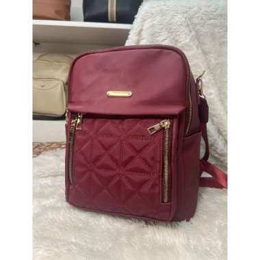 Tas Ransel Wanita | Tas Gendong Wanita | Tas Sekolah Wanita | Tas Kuliah Wanita | Bahan Nylon Tebal 