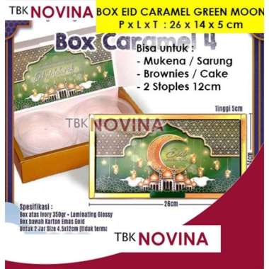 KOTAK KUE LEBARAN / KOTAK KUE IDUL FITRI / BOX KUE KERING / KOTAK STOPLES LEBARAN CARA GREENMOON (04