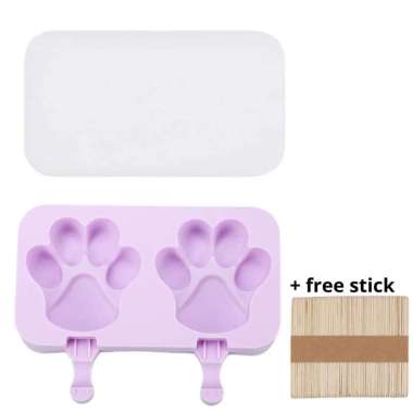 [READY BANDUNG] CETAKAN ICE CREAM SILICON CETAKAN ICE CREAM KARAKTER LUCU CETAKAN COKLAT AGAR-AGAR J
