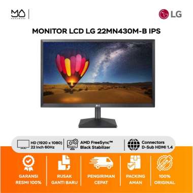 Monitor LG LED 22MN430 IPS hdmi fhd 75hz 22 Inch - Garansi Resmi