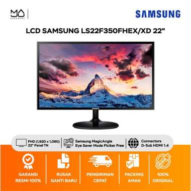 Monitor LED Samsung 22" S22F350FHE - Garansi Resmi