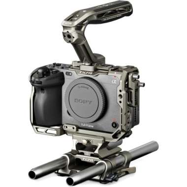 Tilta Camera Cage Basic Kit v2 for Sony FX3 & FX30 (Titanium Gray) Garansi Resmi