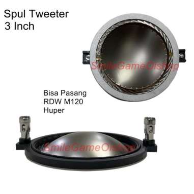 SPUL TWEETER 3 INCH BISA UNTUK DRIVER RDW M120 DAN HUPER