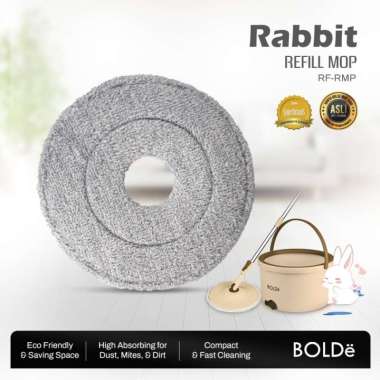 BOLDe Refill Mop Rabbit (Refill kain mop)