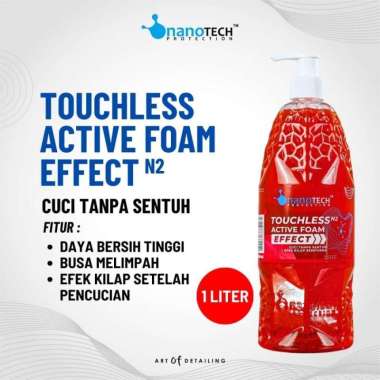 TOUCHLESS ACTIVE FOAM EFFECT 1L - nanoTECH SHAMPOO CUCI TANPA SENTUH
