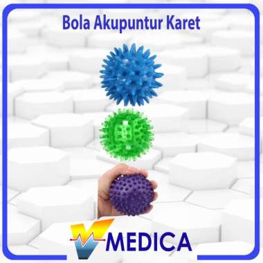 Bola Akupuntur / Bola Duri Karet Terapi Kesehatan Refleksi Pijat