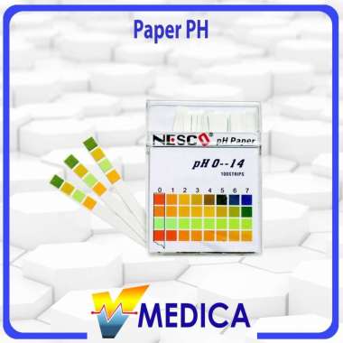 Kertas PH Air / Tester PH / Tes PH Indicator KERTAS PH NESCO