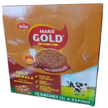 Roma Marie Gold Milk Chocolate isi 12 sachet