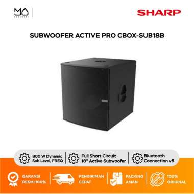 SHARP Speaker 18 inch LF Driver CBOX-SUB18B - Garansi Resmi