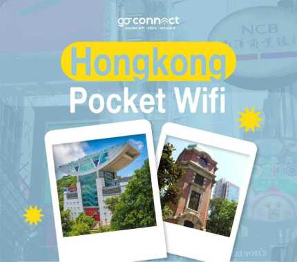 Pocket Wifi Sewa Modem Wifi Unlimited Hongkong Luar Negeri [GO CONNECT] Unlimited