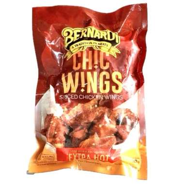 Bernardi Spicy Chicken Wings Extra Hot 380g