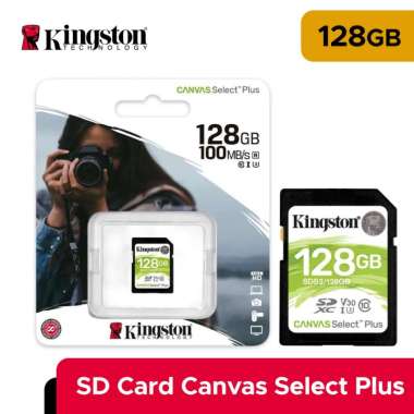 SD Card Kingston 128 GB Canvas Select Plus SDS/64GB