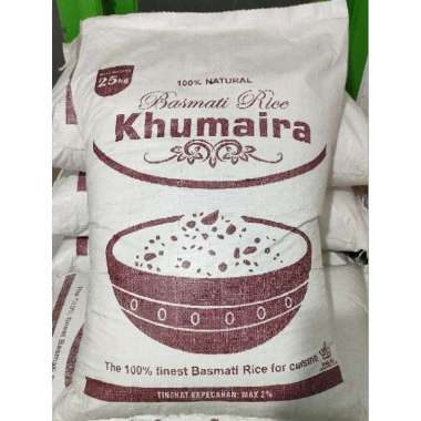 Beras Basmati Khumaira Kemasan 25kg Basmati Rice India