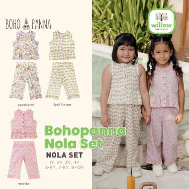 Setelan Bayi - Bohopanna Nola Set 9-10Y Bell Flower