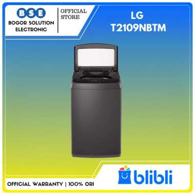 [ORIGINAL] Mesin Cuci LG 9Kg Top Loading LG T2109NBTM Soft Closing Door 9 Kg LG T2109