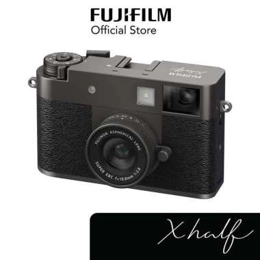 FUJIFILM X Half Premium Compact Camera X-Half Charcoal