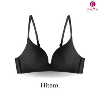 Chelyne BH Wanita V488 Full Cup Bra - Bahan Seamless Lycra Tanpa Kawat Penyangga - Daily Comfort Bra