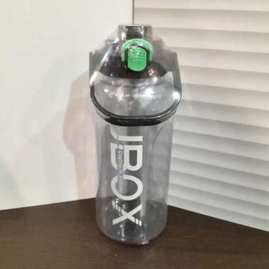 BOTOL MINUM JBOX JB 218 2000ml ADA SEDOTAN BISA DITENTENG hitam