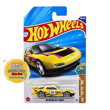 Hot Wheels / HotWheels Lot H 2025 95 Mazda RX-7 Drift Kuning