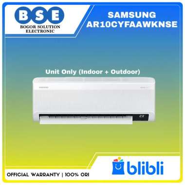 AC SAMSUNG 1PK AR10CYFAAWKNSE - AC Inverter Windfree AR10CYFAAWKN