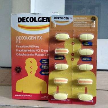 DECOLGEN FX BOX 100 TABLET
