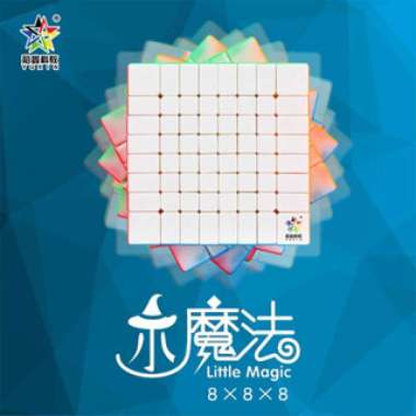 Magic Cube 8x8 Yuxin Little Magic 8x8 Puzzle Kubus Stickerless 8x8x8 Original
