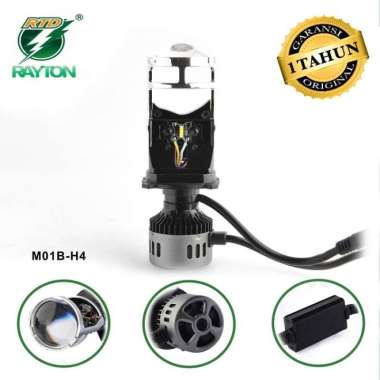 RTD RAYTON LAMPU LED OTOMOTIF M01B-H4 AC&DC9-18V WarmWhite