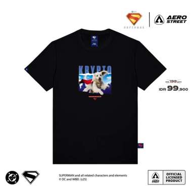 Aerostreet T Shirt Krypto Hitam Kaos AAAAA S