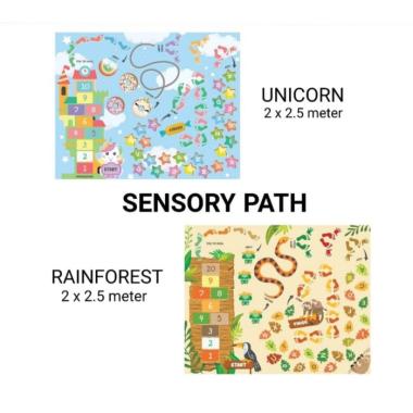 Mainan Edukasi Ular Tangga Jumbo Sensory Path | Ular Tangga Lantai