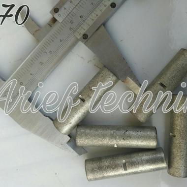 sock skun L 70mm / verbending / kabel konektor