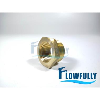 VERLOP RING 3/4 x 1/2 KUNINGAN ONDA CV DRAT LUAR DALAM