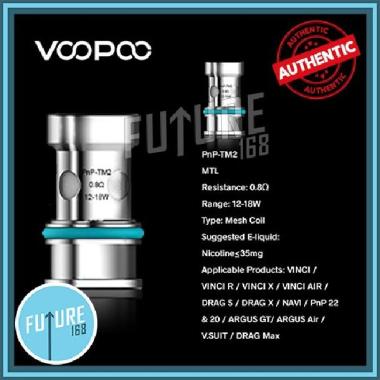 Voopoo Drag S / Drag X Coil 0.2 Ohm PnP-VM5 AUTHENTIC 1PCS, Coils 0,2 0.8
