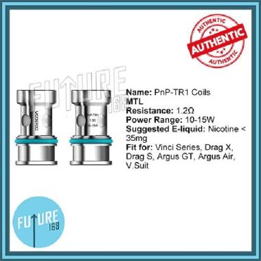 Voopoo Drag S / Drag X Coil 0.2 Ohm PnP-VM5 AUTHENTIC 1PCS, Coils 0,2 1.2