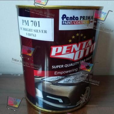 Cat Polyurethane ( PU ) Penta OTO Base Coat 1L (PS 701) Bright Silver