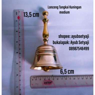 Lonceng Tangkai Kuningan Medium, Lonceng eskrim lonceng Kerucut