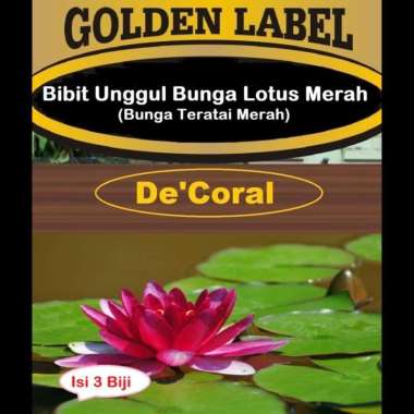 Bibit Unggul Bunga Lotus Merah |Benih Bunga Teratai Merah|Bunga Seroja
