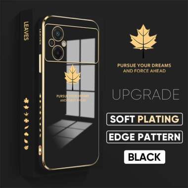Promo Case Samsung A03S / A02S Softcase Mapel Plating Pelindung Back Cover SAMSUNG A03S Hitam