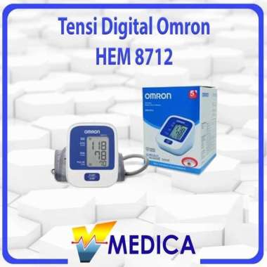 Tensimeter Digital Omron HEM 8712 ( Blood Pressure Monitor Omron )