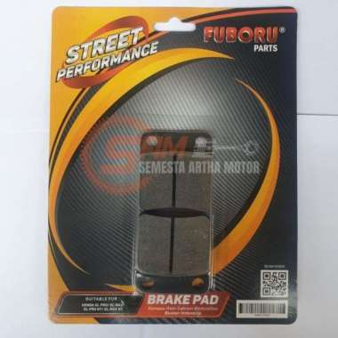 Fuboru Disc Pad Honda GL Pro Neotech KLX 150 Kampas Rem Cakram Depan