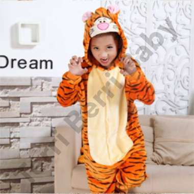 ONESIE KOSTUM TIGER COSTUM HARIMAU COSTUME WINNIE THE POOH BAJU BONEKA - 100