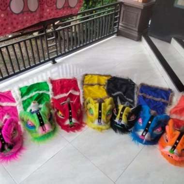 BARONGSAI ANAK NYALA/BARONGSAI NYALA/MAINAN BARONGSAI ANAK - pink nyala