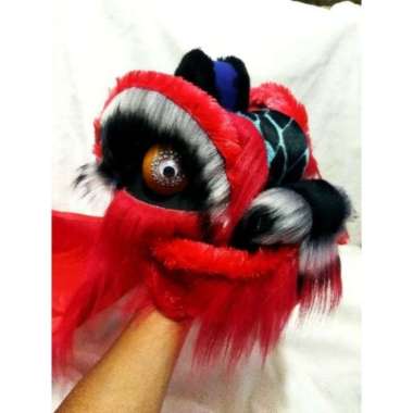 BARONGSAI ANAK NYALA/BARONGSAI NYALA/MAINAN BARONGSAI ANAK - Merah