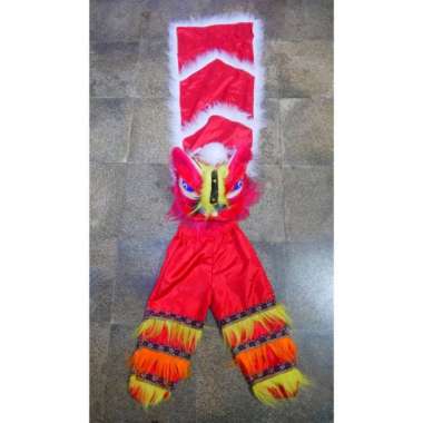 BARONGSAI ANAK (UKURAN KEPALA ORANG DEWASA) - Merah
