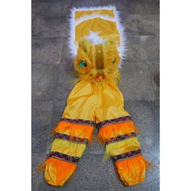 BARONGSAI ANAK (UKURAN KEPALA ORANG DEWASA) - Kuning