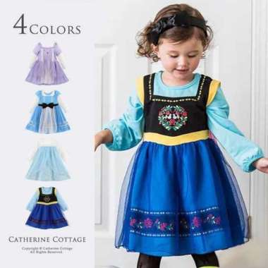 KOSTUM PRINCESS ELSA ANNA FROZEN PRINCESS SOFIA ALICE IN WONDERLAND - Sofia 110