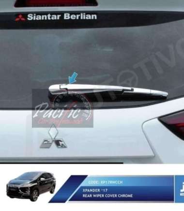 JSL Cover Wiper Belakang Chrome Mitsubishi Xpander