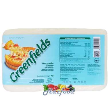 Keju Mozarella Greenfields 1 Kg | Mozarella Cheese Greenfields