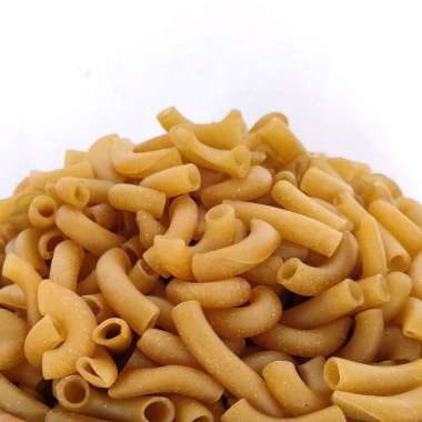 [500GRAM] Makaroni Mekar Coklat Mentah - 1/2KG / Makroni Pipa Belum Matang